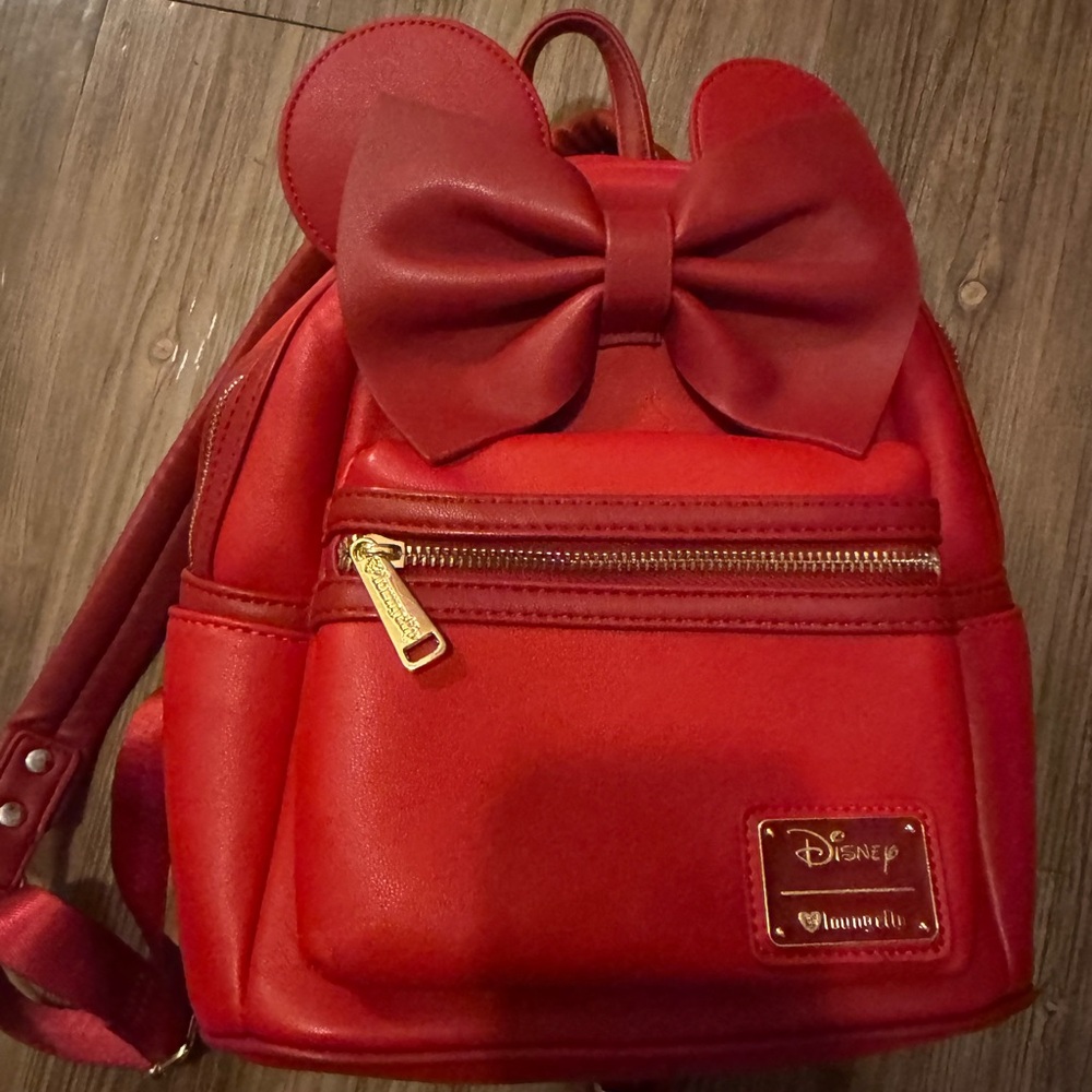 Red Mickey Loungefly Bag
